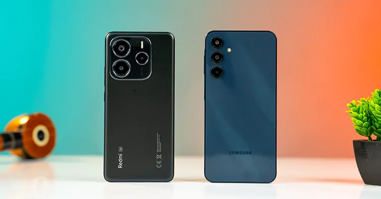 مقایسه سامسونگ Galaxy A16 با شیائومی Redmi Note 14